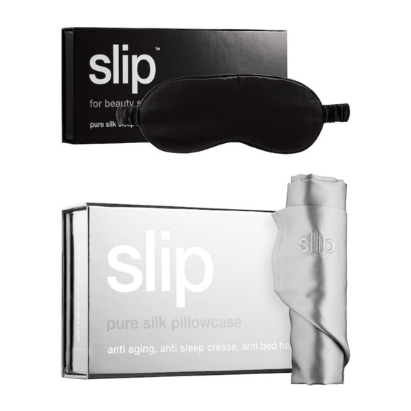 slip Other - SLIP Pure Silk King Pillowcase & Eye mask NEW